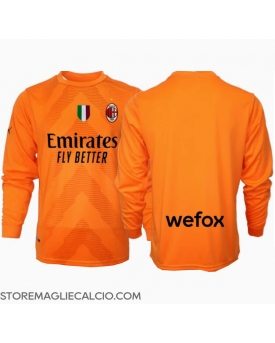 AC Milan Portiere Maglia Gara Trasferta Repliche 2024-25 Maniche Lunghe